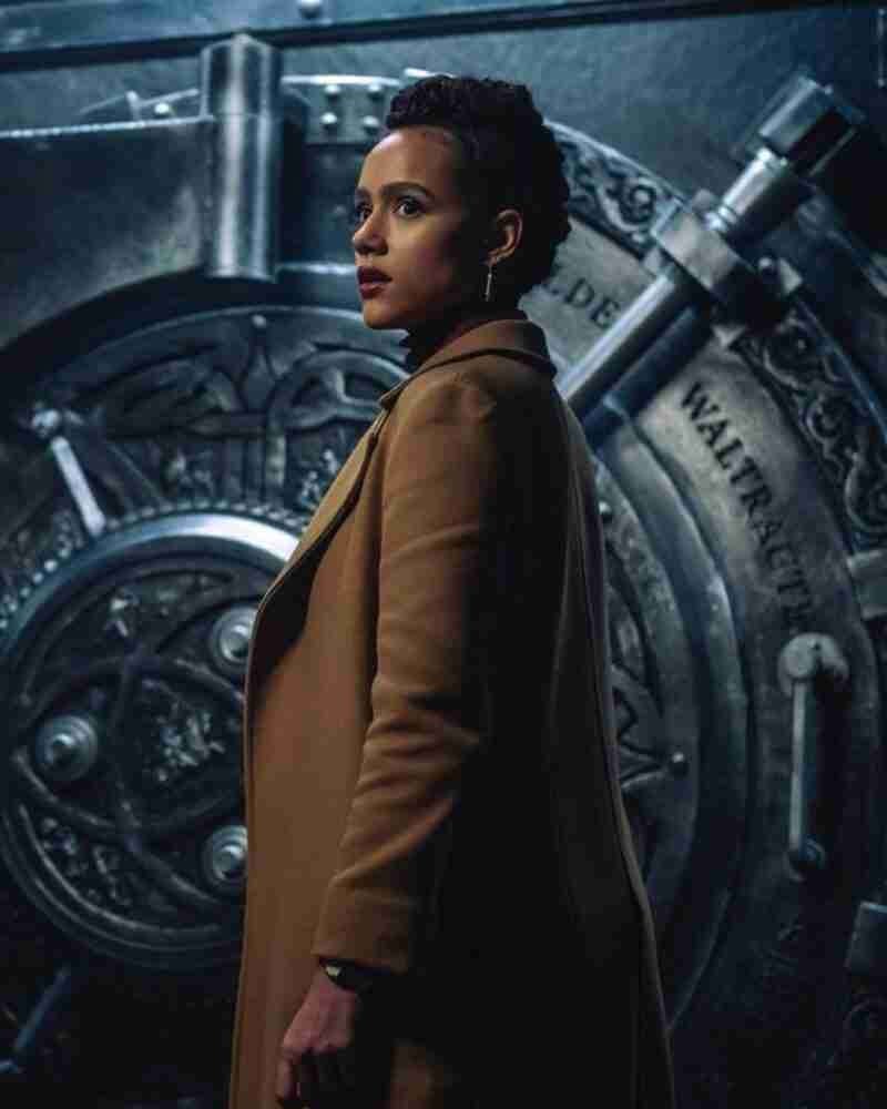 Gwendoline Army of Thieves Brown Long Coat