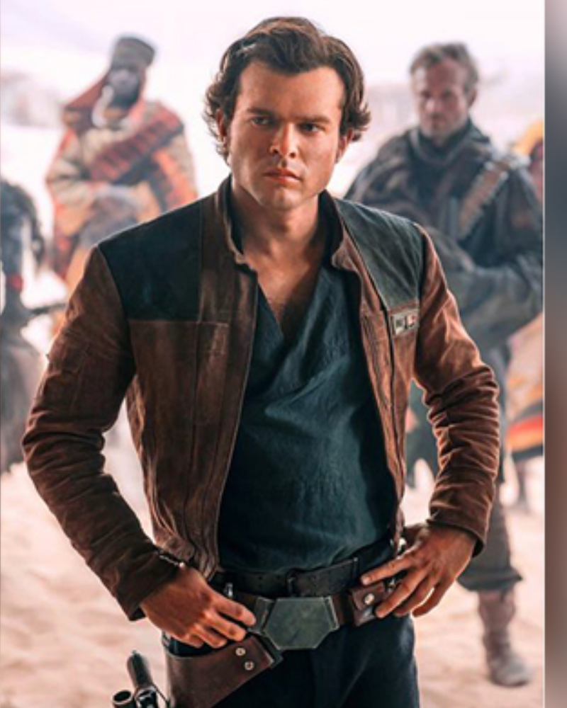 Han Solo A Star Wars Story Jacket Brown Leather