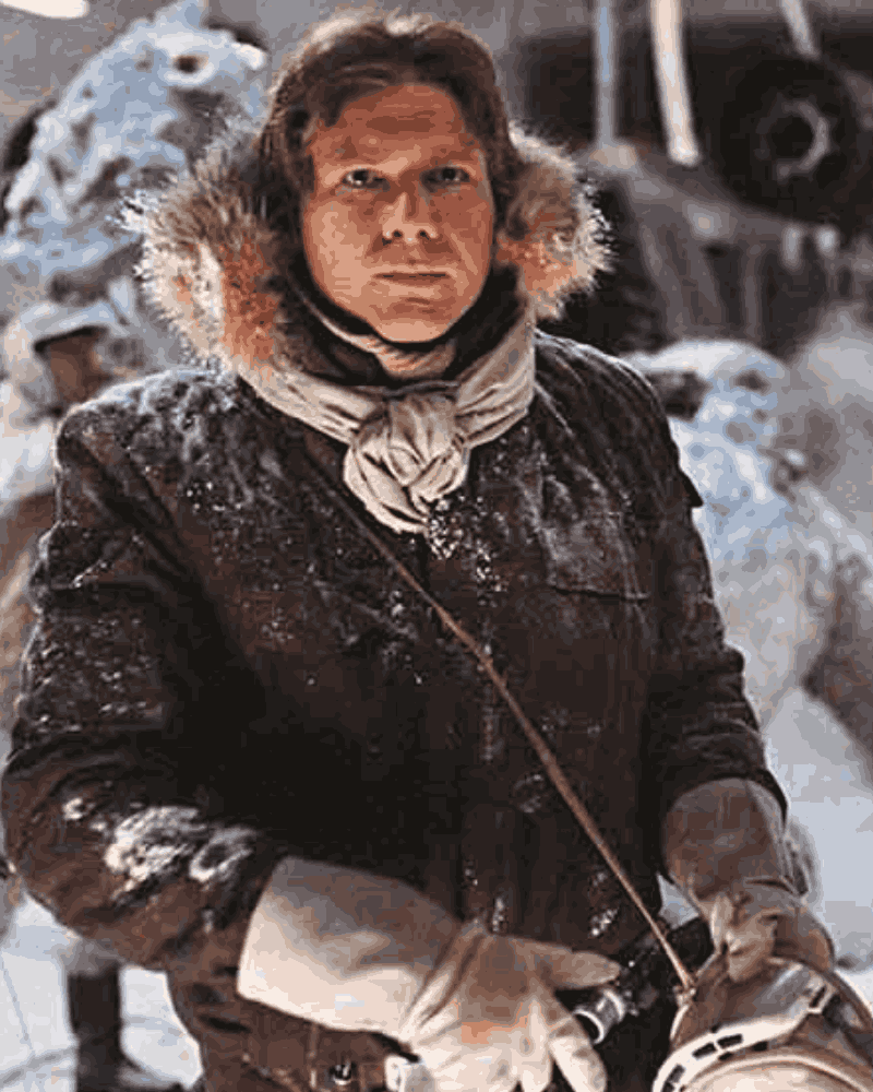 Han Solo Star Wars Brown Hooded Jacket