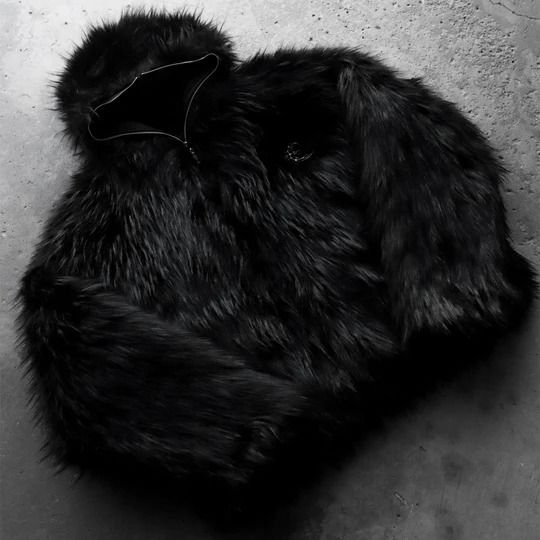 Jeepers Creepers Reborn Black Fur Sydney Craven Jacket - Image 2