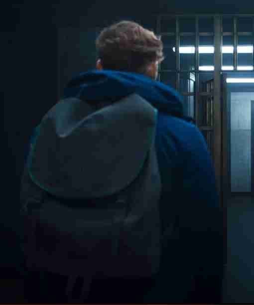 Ludwig Dieter Army of Thieves Blue Hooded Jacket - Image 2