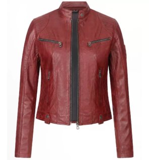 Red-Distressed-Leather-Biker-Jacket-Women_s