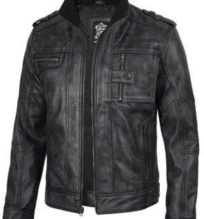 Tavares_Mens_Distressed_Black_Leather_Biker_Jacket