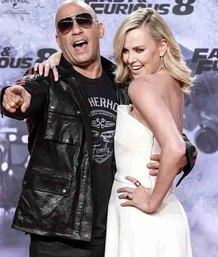 Vin Diesel Fast & Furious 9 Black Premiere Leather Jacket