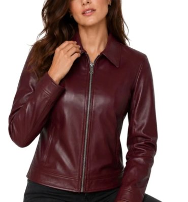 Women_s-Burgundy-Collared-Leather-Jacket