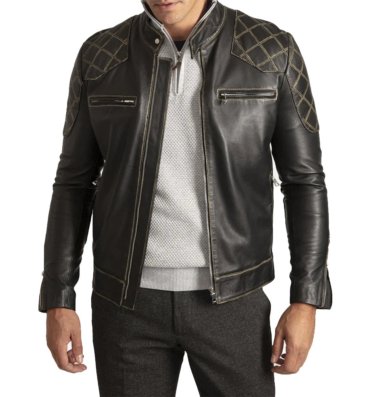 mens-vintage-black-leather-jacket