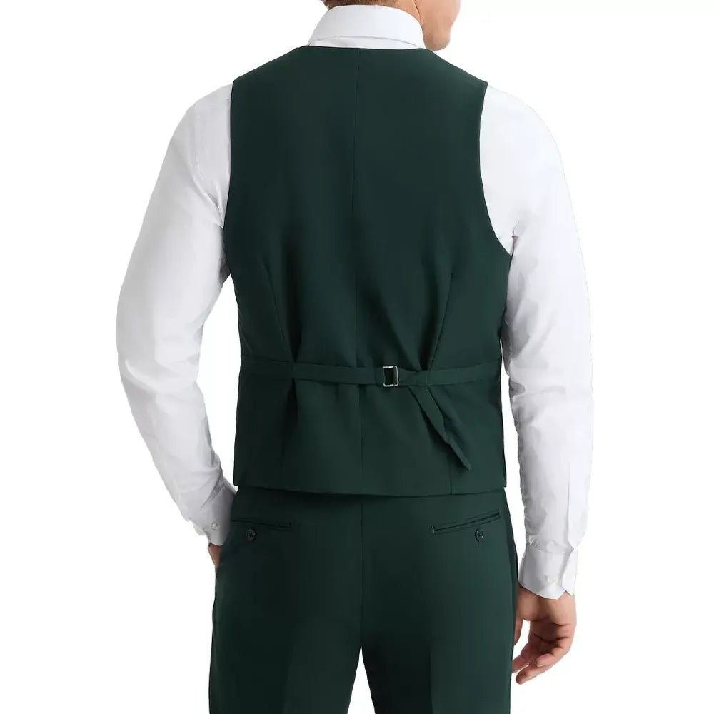 Men’s Royal Green 3 Piece Suit with notch Lapel - Image 6