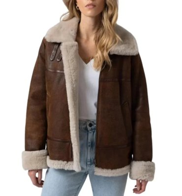 tall-womens-brown-b3-shearling-jacket-front