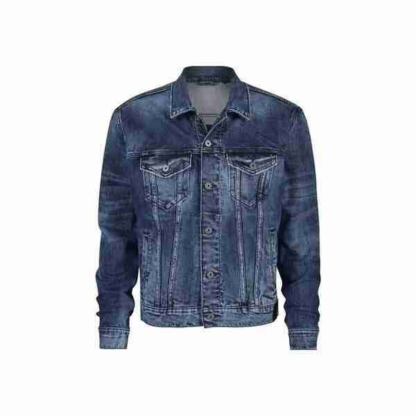 Cristiano Ronaldo Blue Trucker Jacket